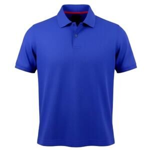 Triplex Men's Royal Blue 3 Button Polo Shirt - New with Tags, XL